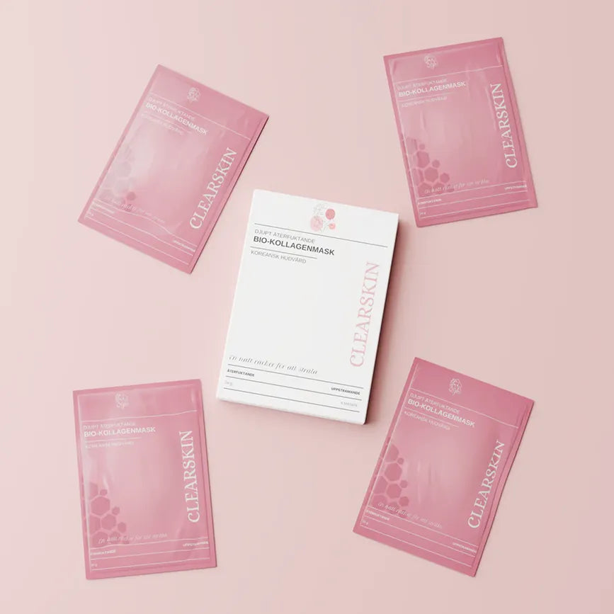 Maschera al bio-collagene profondamente idratante