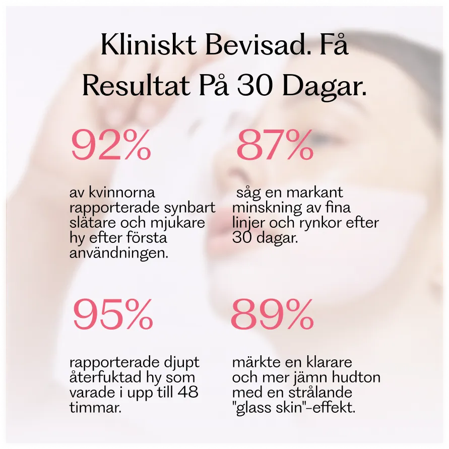 Maschera al bio-collagene profondamente idratante